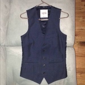 Blue Topman vest